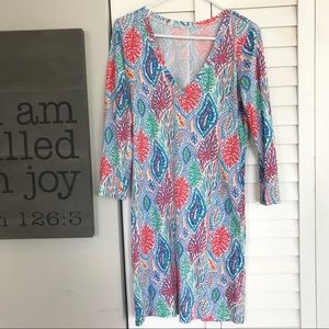 Lilly Pulitzer Christie V-Neck T-Shirt Dress